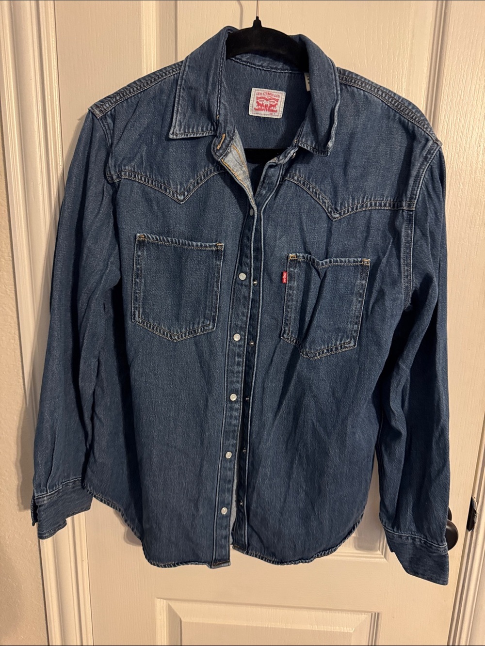 Levi's Indigo Denim Western Shirt